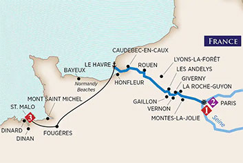 River Cruise : Impressions of The Seine & Paris